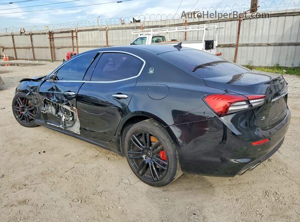 ZAM57YSA6M1362867 2021 MASERATI GHIBLI Black Հետևի ձախ