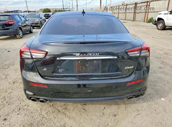 ZAM57YSA6M1362867 2021 MASERATI GHIBLI Black Հետևի տեսք