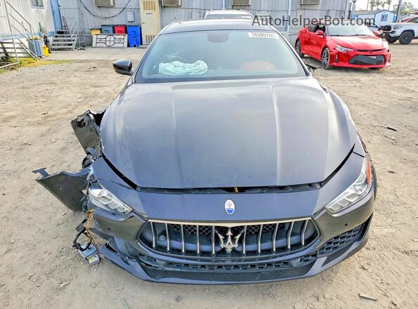 ZAM57YSA6M1362867 2021 MASERATI GHIBLI Black Դիմացի տեսք