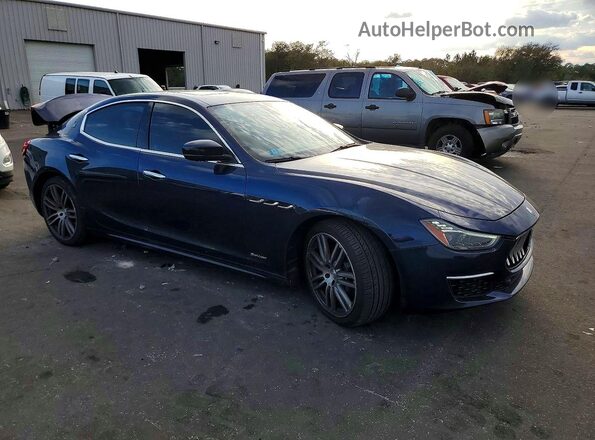 ZAM57YSL3K1319232 2019 MASERATI GHIBLI Blue წინა მარჯვენა