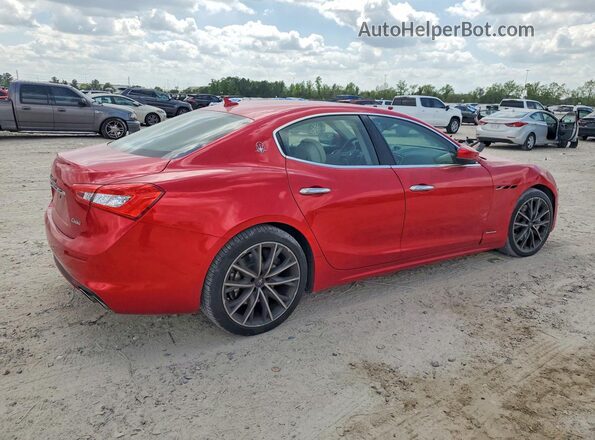 ZAM57YSL9K1336150 2019 MASERATI GHIBLI Red Tył prawy