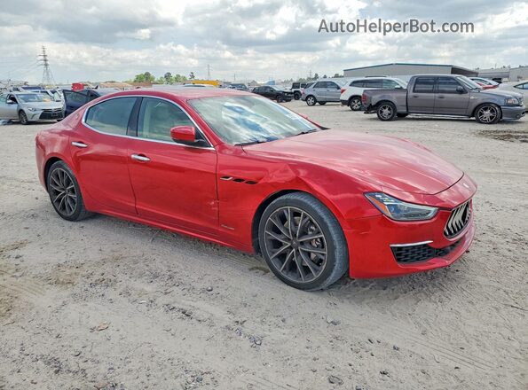 ZAM57YSL9K1336150 2019 MASERATI GHIBLI Red Przód prawy