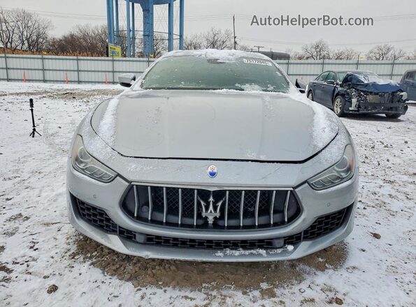 ZAM57YTA2J1287451 2018 MASERATI GHIBLI Silver 