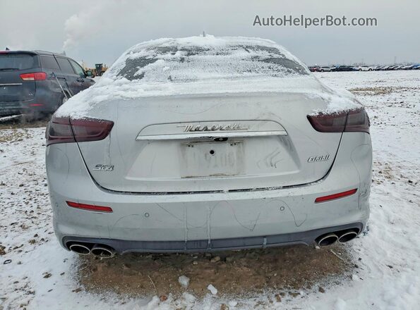 ZAM57YTA2J1287451 2018 MASERATI GHIBLI Silver 