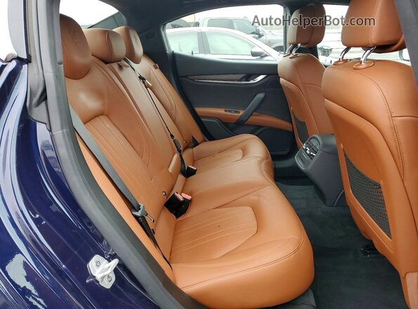 ZAM57YTA3M1362159 2021 MASERATI GHIBLI Blue Հետևի նստատեղերի տեսք