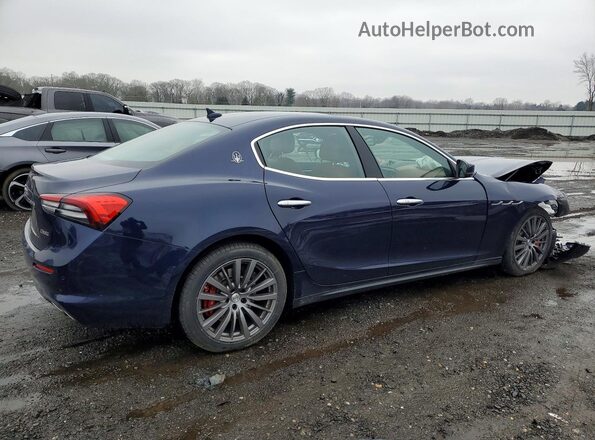 ZAM57YTA3M1362159 2021 MASERATI GHIBLI Blue Հետևի աջ