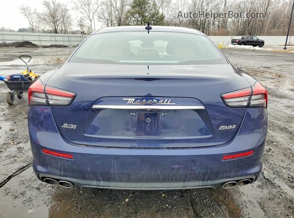 ZAM57YTA3M1362159 2021 MASERATI GHIBLI Blue Հետևի տեսք