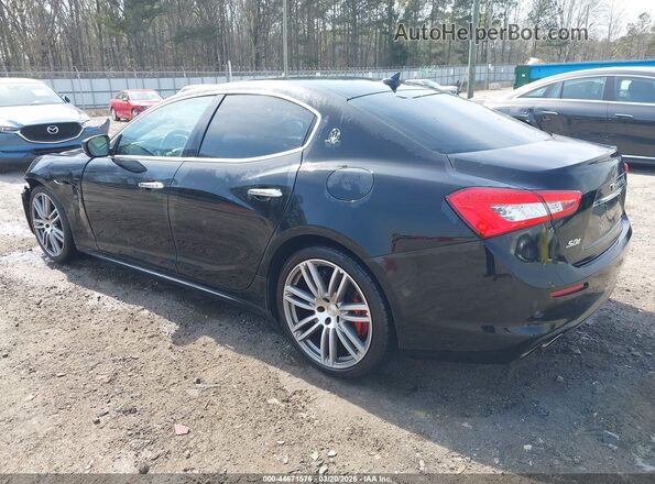 ZAM57YTA7K1308523 2019 MASERATI GHIBLI Black Rear left