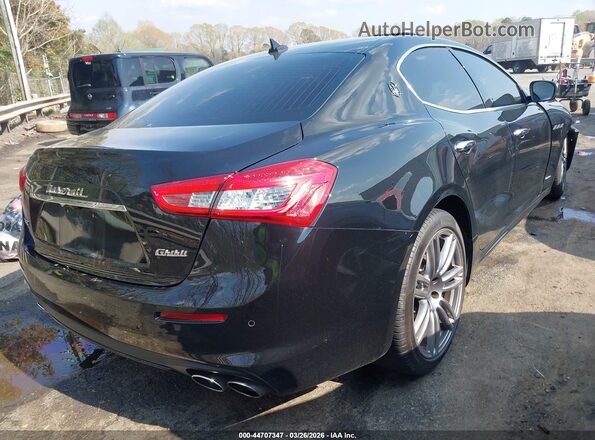 ZAM57YTL5J1293066 2018 MASERATI GHIBLI Black Задня права чверть