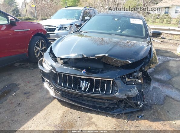 ZAM57YTL5J1293066 2018 MASERATI GHIBLI Black Вид задньої частини салону