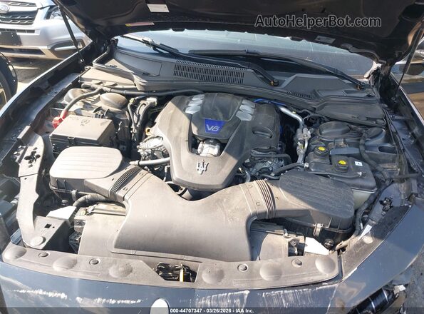 ZAM57YTL5J1293066 2018 MASERATI GHIBLI Black Вид ззаду