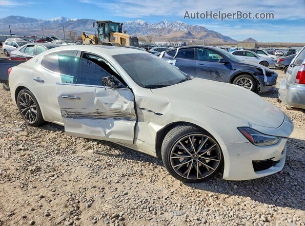 ZAM57YTL9M1365147 2021 MASERATI GHIBLI White წინა მარჯვენა