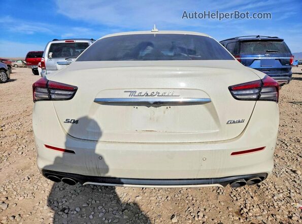 ZAM57YTL9M1365147 2021 MASERATI GHIBLI White უკანა ხედი