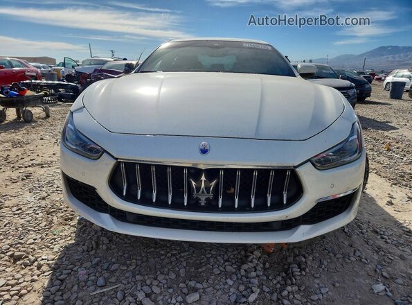 ZAM57YTL9M1365147 2021 MASERATI GHIBLI White წინა ხედი
