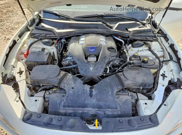 ZAM57YTL9M1365147 2021 MASERATI GHIBLI White უკანა სალონის ხედი