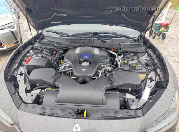 ZAM57YTM7N1386329 2022 MASERATI GHIBLI Gray Vista interior trasera