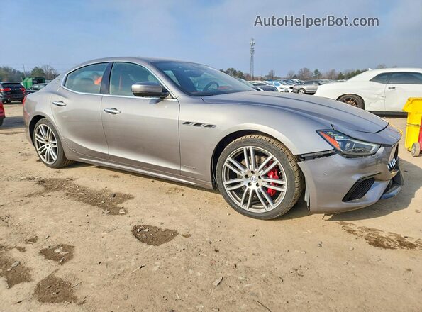 ZAM57YTS9K1337532 2019 MASERATI GHIBLI Gray Front right