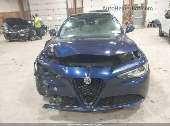 ZARFAEDN2H7552361 2017 ALFA ROMEO GIULIA Blue 