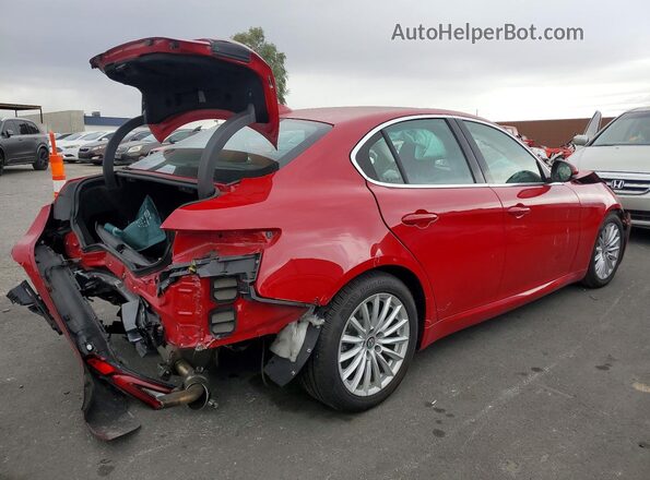 ZARFAMAN0M7639930 2021 ALFA ROMEO GIULIA Red Rear right