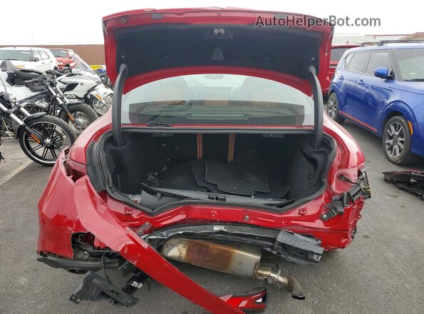 ZARFAMAN0M7639930 2021 ALFA ROMEO GIULIA Red Rear view