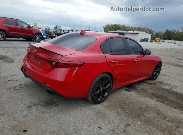 ZARFAMAN5K7622506 2019 ALFA ROMEO GIULIA Red Задня права чверть