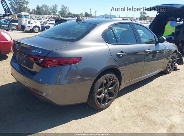 ZARFAMBN3N7665440 2022 ALFA ROMEO GIULIA Gray Trasero derecho