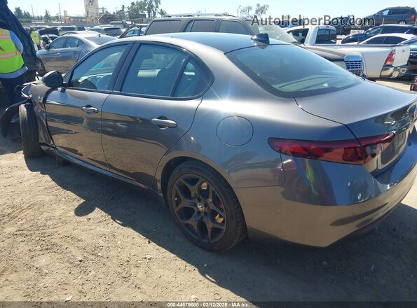 ZARFAMBN3N7665440 2022 ALFA ROMEO GIULIA Gray Trasero izquierdo