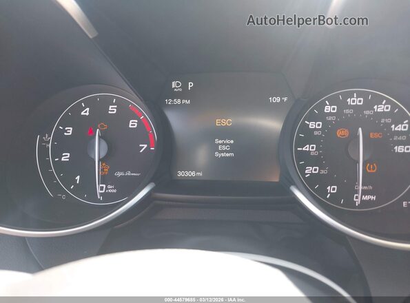 ZARFAMBN3N7665440 2022 ALFA ROMEO GIULIA Gray Vista de los asientos traseros