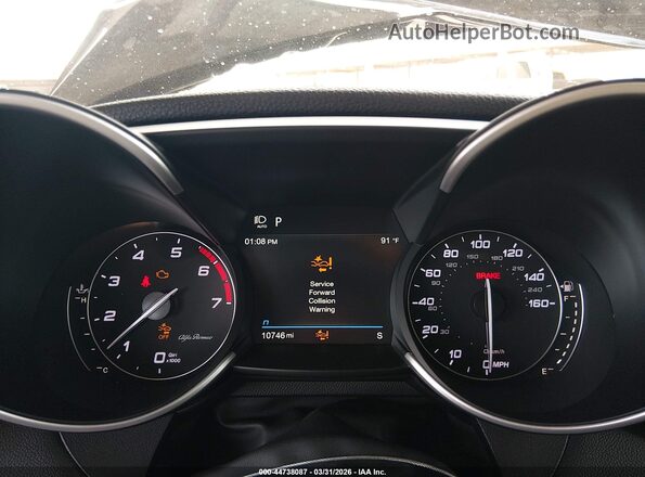 ZARFAMBN5N7665326 2022 ALFA ROMEO GIULIA Black Հետևի նստատեղերի տեսք