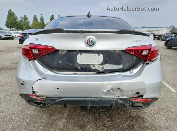 ZARFAMBN6K7605423 2019 ALFA ROMEO GIULIA Silver 