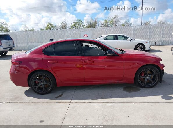 ZARFAMBN6M7649361 2021 ALFA ROMEO GIULIA Красный Вид щитка приборов