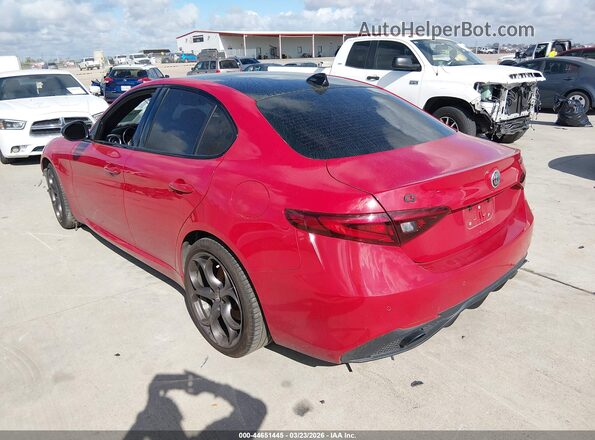 ZARFAMBN6M7649361 2021 ALFA ROMEO GIULIA Красный Задняя левая четверть