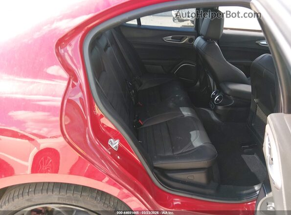 ZARFAMBN6M7649361 2021 ALFA ROMEO GIULIA Красный Вид наклейки с VIN-кодом