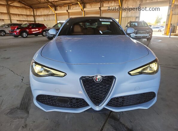 ZARFAMBN6N7666260 2022 ALFA ROMEO GIULIA Turquoise წინა ხედი