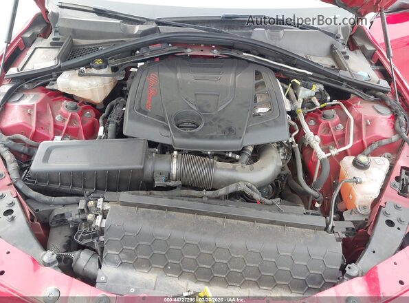 ZARFAMBN7P7670515 2023 ALFA ROMEO GIULIA Red Вид ззаду