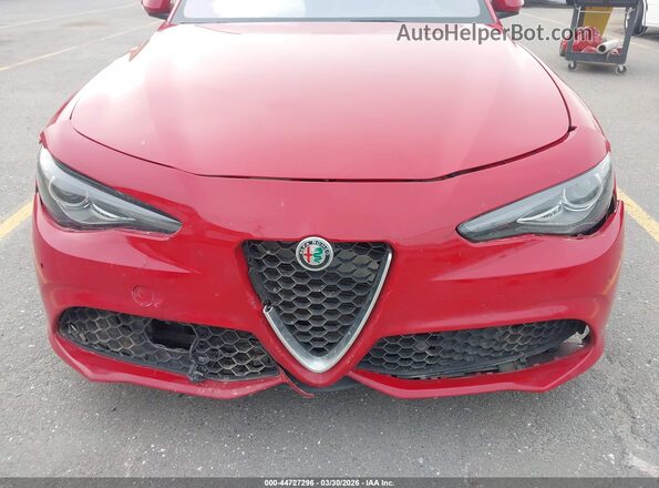 ZARFAMBN7P7670515 2023 ALFA ROMEO GIULIA Red Вид спереду