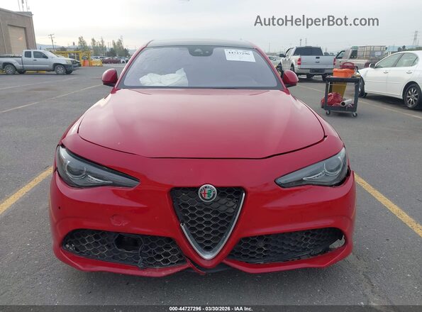 ZARFAMBN7P7670515 2023 ALFA ROMEO GIULIA Red Вид щитка приладів