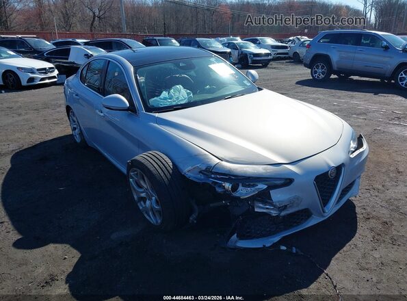 ZARFAMBNXM7644440 2021 ALFA ROMEO GIULIA Silver Vista frontal