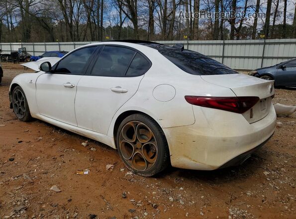 ZARFAMBNXN7666262 2022 ALFA ROMEO GIULIA White Задня ліва чверть
