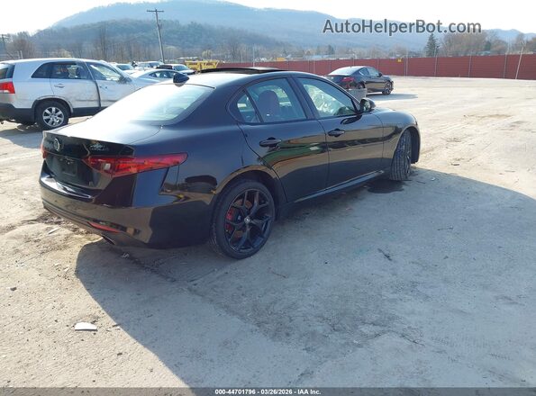 ZARFANBN0M7648230 2021 ALFA ROMEO GIULIA Black Rear right