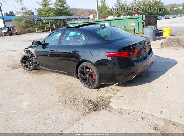 ZARFANBN0M7648230 2021 ALFA ROMEO GIULIA Black Rear left