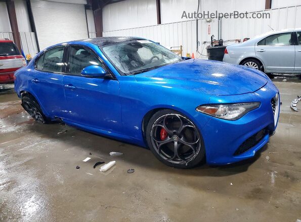 ZARFANBN1K7608560 2019 ALFA ROMEO GIULIA Blue 