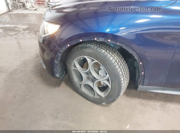 ZASFAKAN0J7B85440 2018 ALFA ROMEO STELVIO Синий Вид спереди