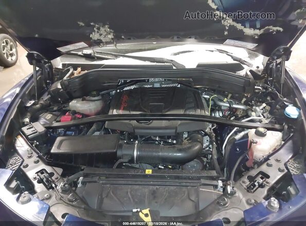 ZASFAKAN0J7B85440 2018 ALFA ROMEO STELVIO Синий Вид сзади