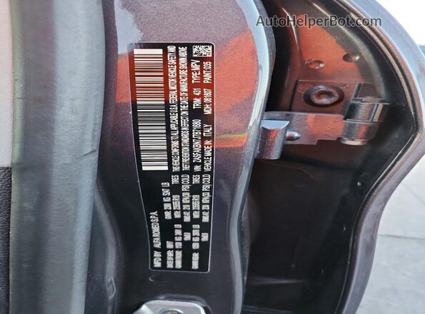 ZASFAKBN7J7B71680 2018 ALFA ROMEO STELVIO Серый Вид наклейки с VIN-кодом