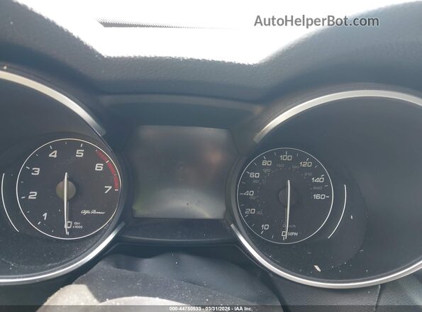ZASFAKBN8J7B62146 2018 ALFA ROMEO STELVIO Gray უკანა სავარძლების ხედი