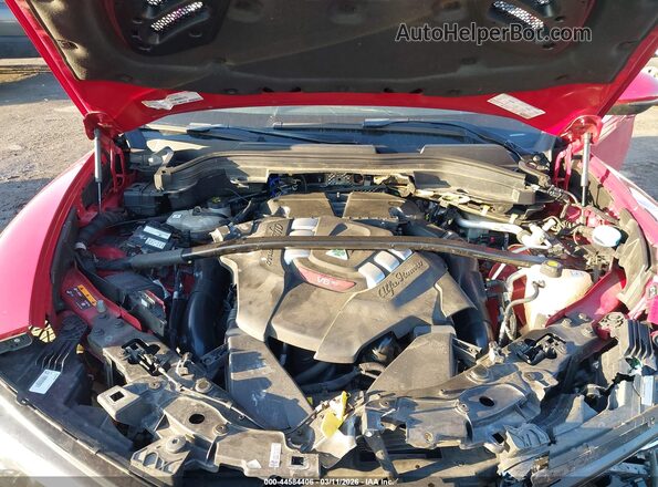 ZASFAKEVXJ7C20401 2018 ALFA ROMEO STELVIO Красный Вид сзади