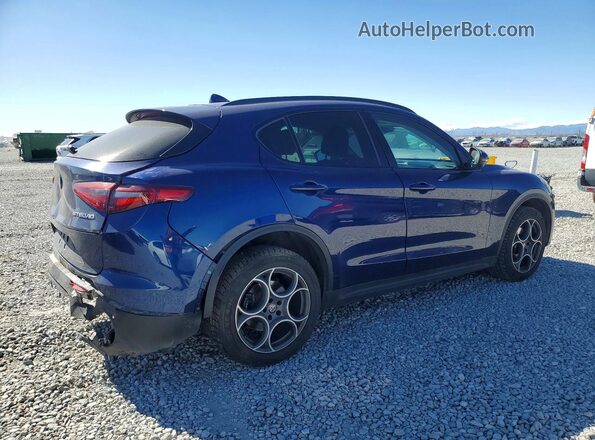ZASFAKPN7J7B75978 2018 ALFA ROMEO STELVIO Blue უკანა მარჯვენა