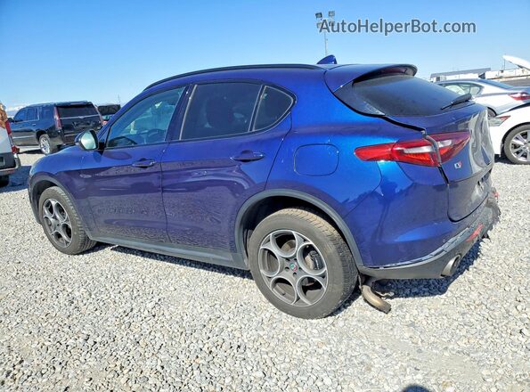 ZASFAKPN7J7B75978 2018 ALFA ROMEO STELVIO Blue უკანა მარცხენა