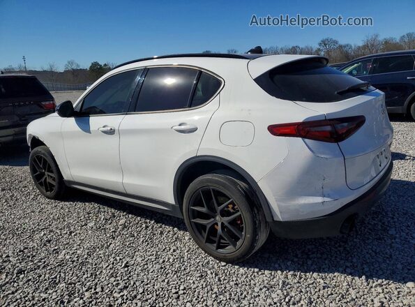 ZASPAJAN0N7D24826 2022 ALFA ROMEO STELVIO White Tył lewy